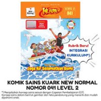 Image of Majalah Kuark Komik Sains  Level 2 (041) : Jaga Air Selamatkan Bumi