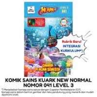 Image of Majalah Kuark Komik Sains  Level 3 (041) : Cahaya Di Alam Semesta